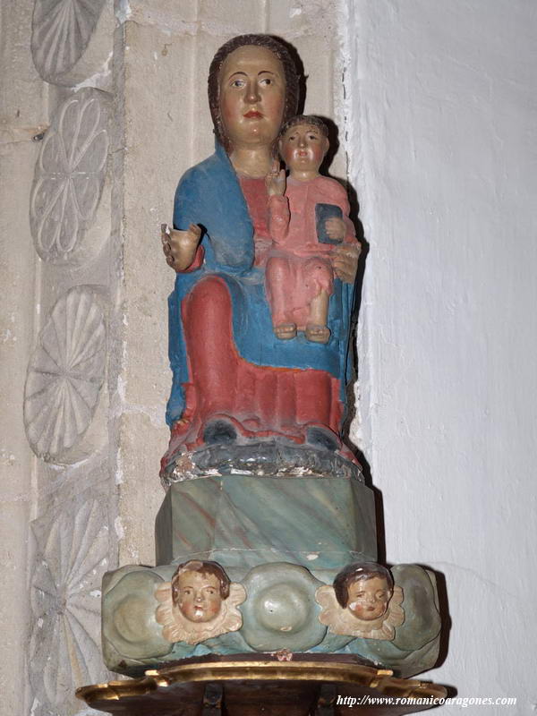 RPLICA DE LA VIRGEN DE LA CARRASCA